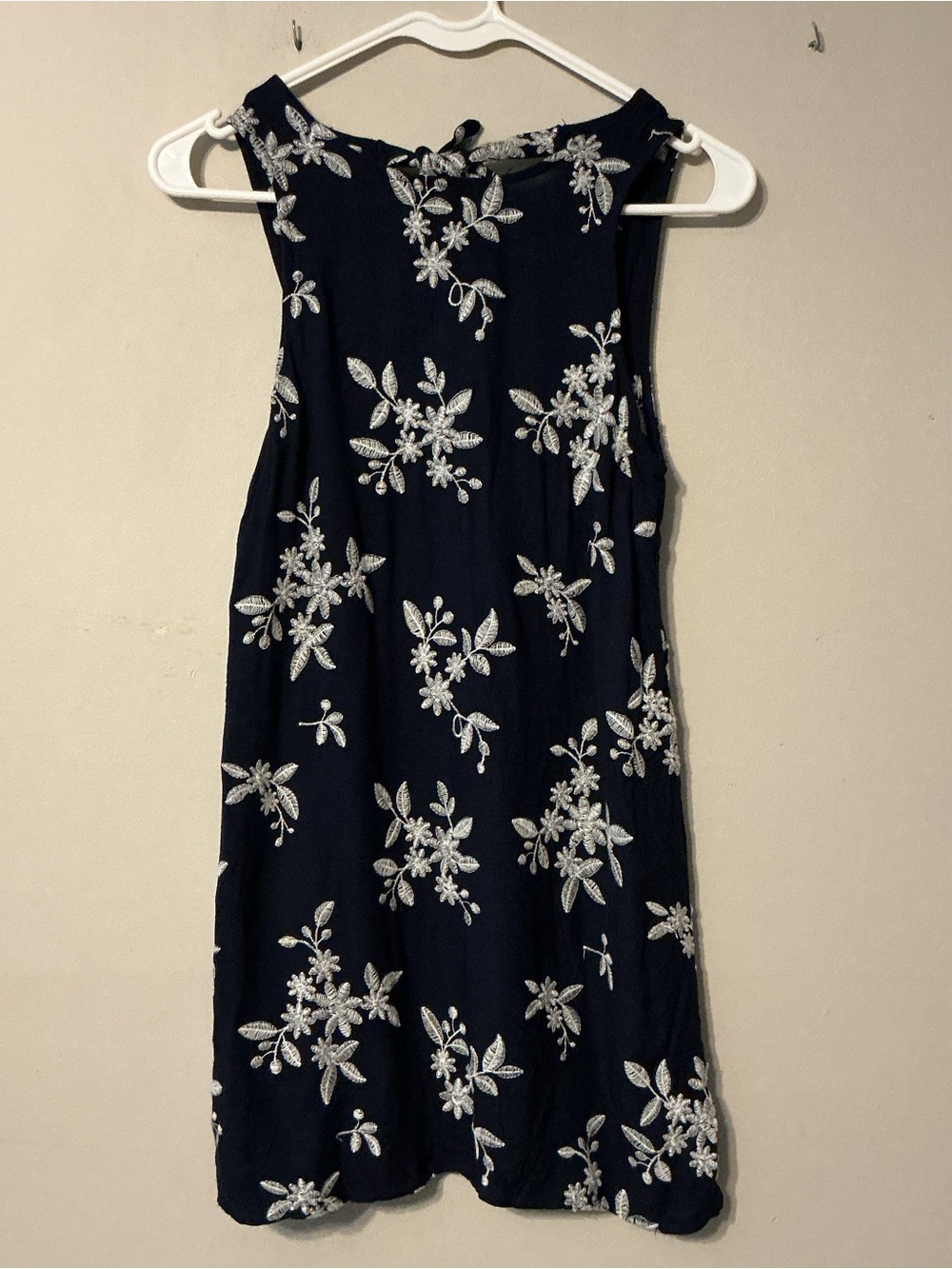 Aeropostale Navy Top W/ Embroidery